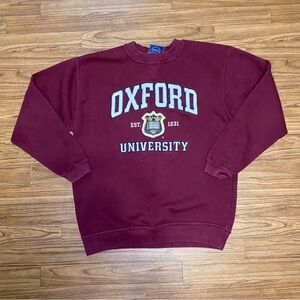 Oxford University crewneck